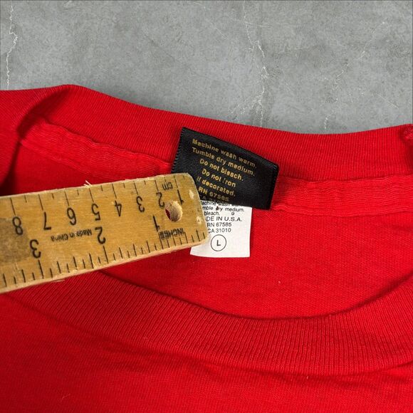 Vintage Y2K Changes The Flash Super Hero Logo Single Stitch T Shirt - Large - Picture 4 of 7